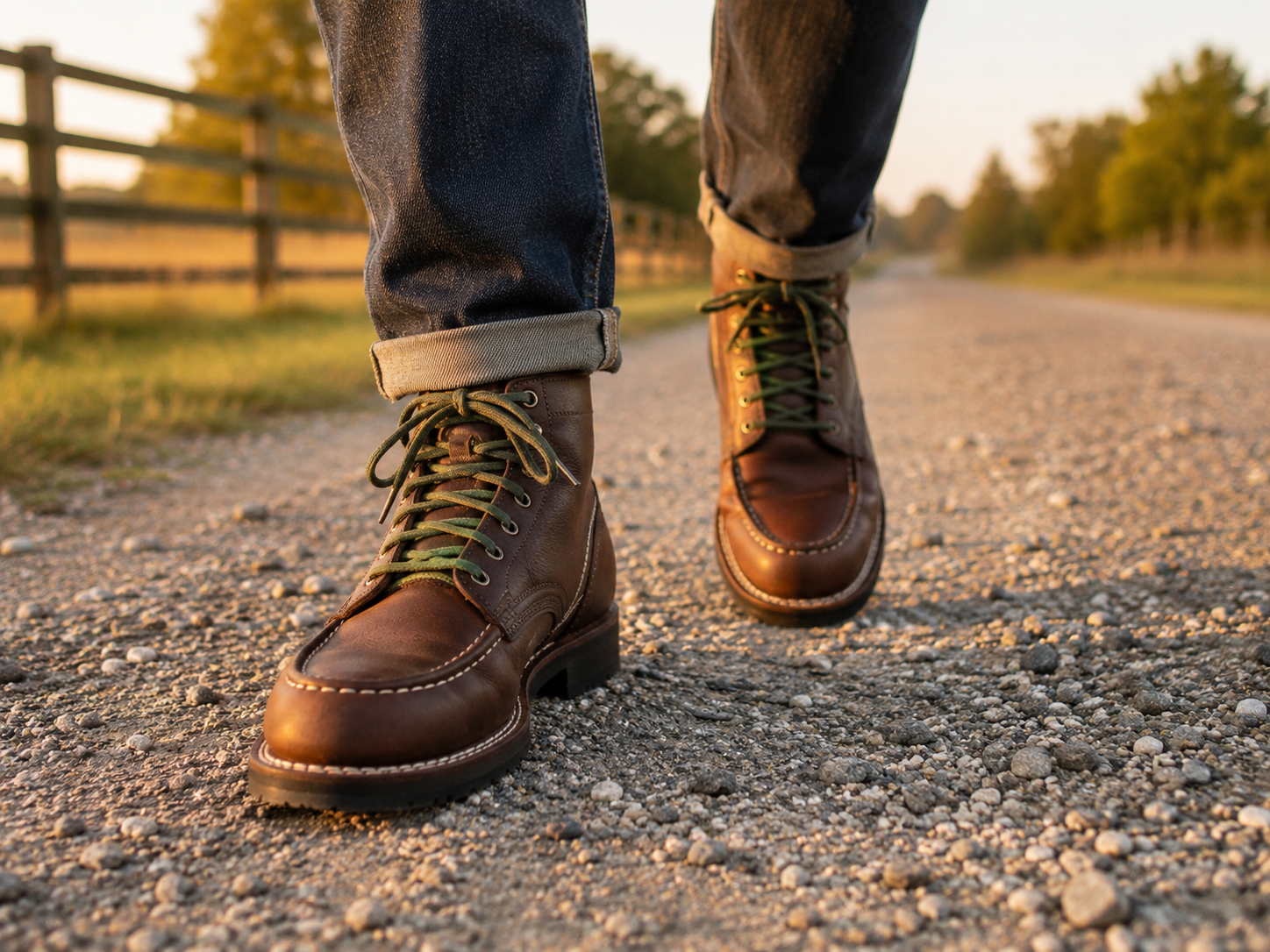 CoreLine 550 Fern Military Green Boot Laces - Image 3