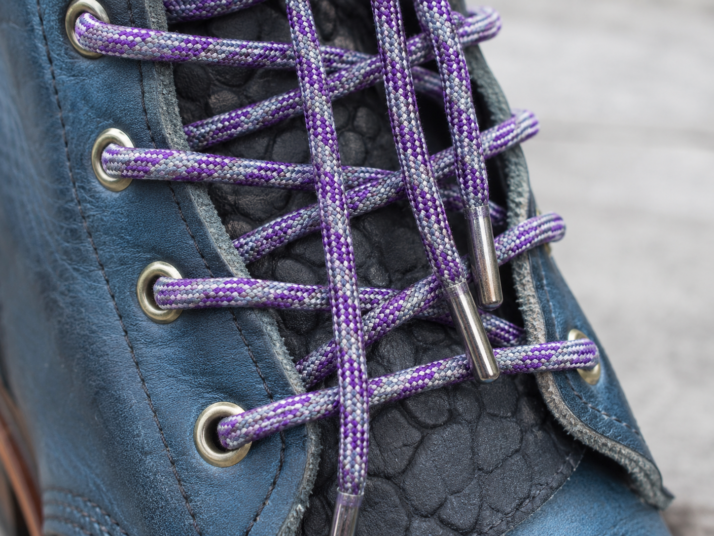 CoreLine 550 Sunset Purple Boot Laces - Image 4