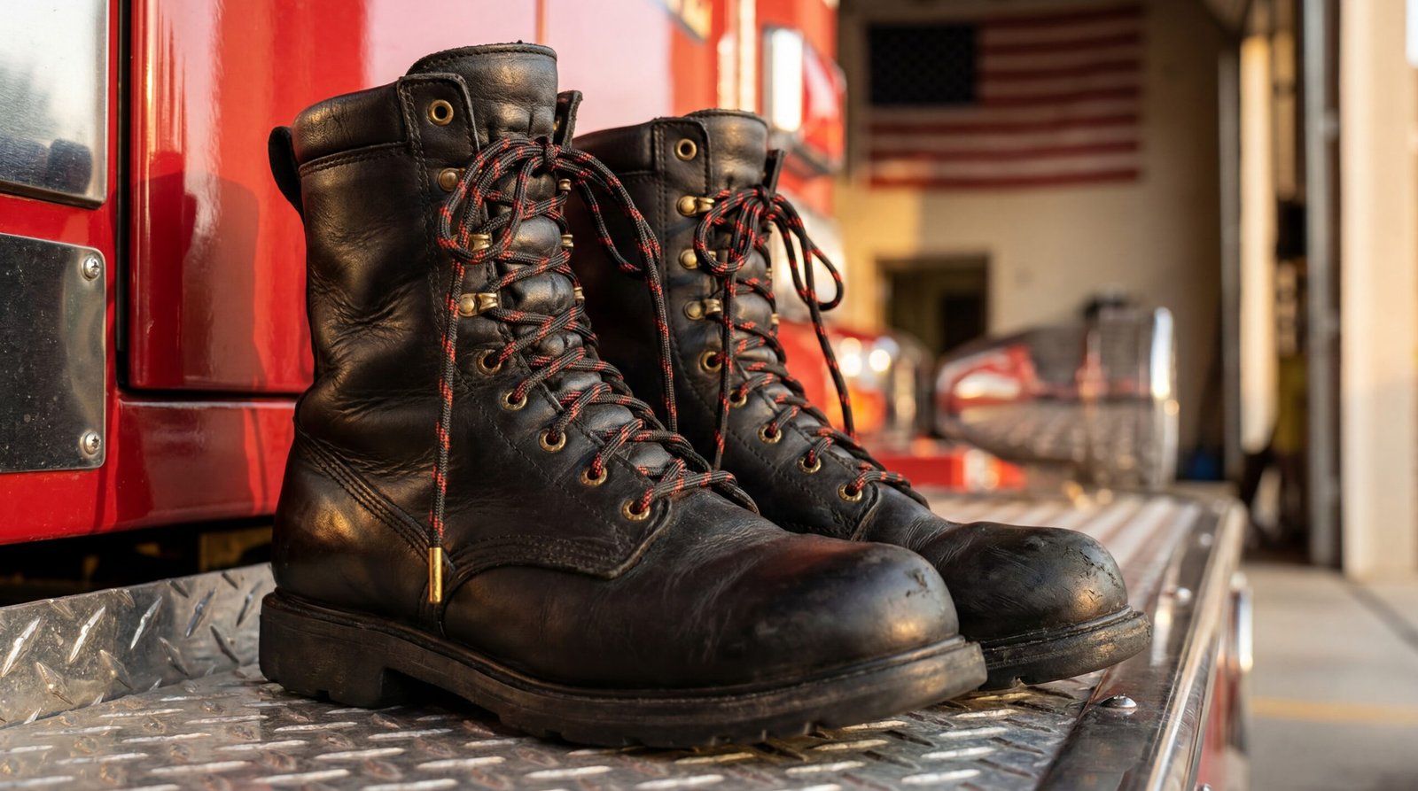 CoreLine 550 Thin Red Line Boot Laces - Image 3