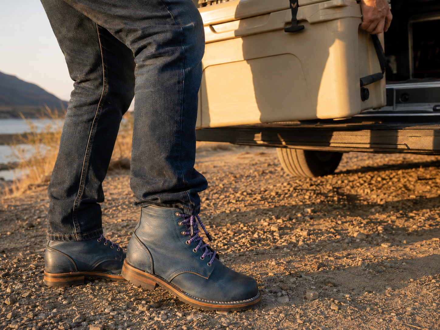 CoreLine 550 Sunset Purple Boot Laces - Image 5