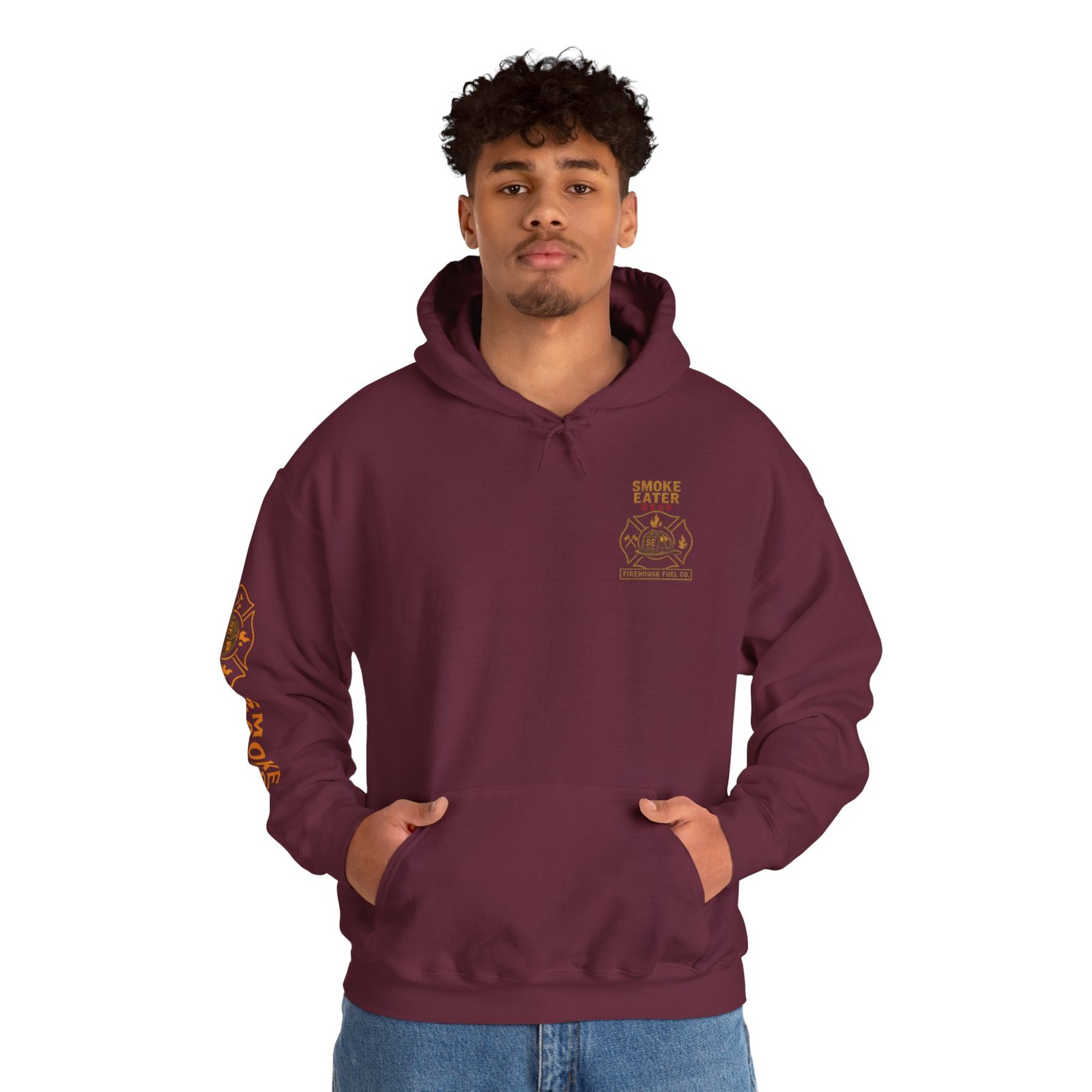 Smoke Eater Gear Thin Red Line Maltese Hoodie - Image 15