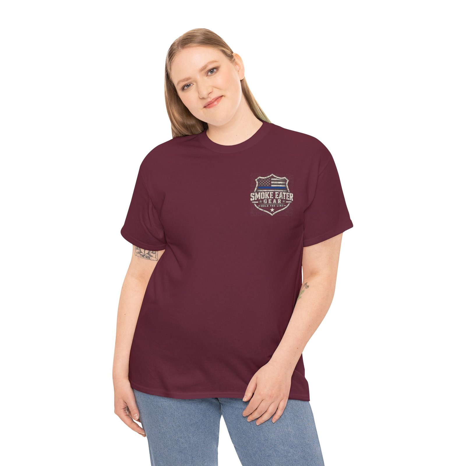 Smoke Eater Gear Hold The Line T-Shirt - Image 16