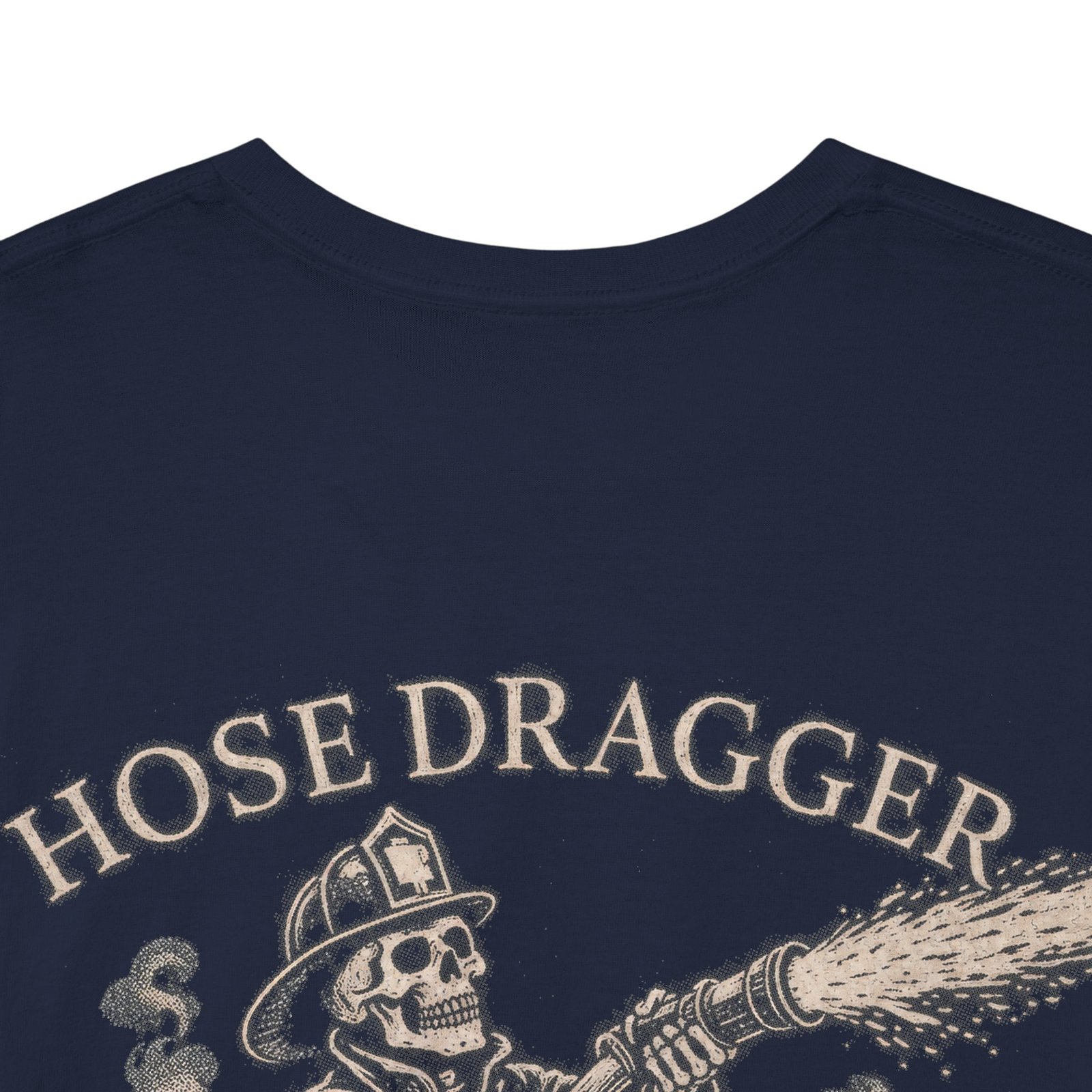 Smoke Eater Gear Hose Dragger Firefighter T-Shirt - Image 66