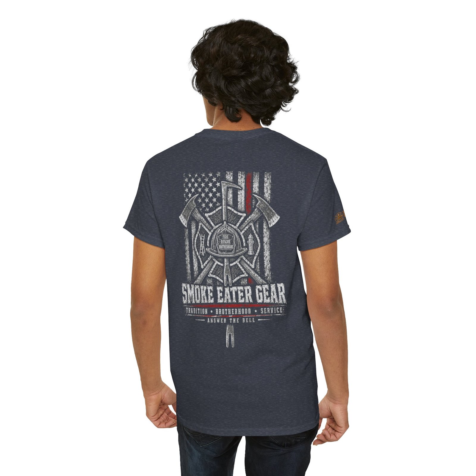 Smoke Eater Gear Thin Red Line T-Shirt - Image 68
