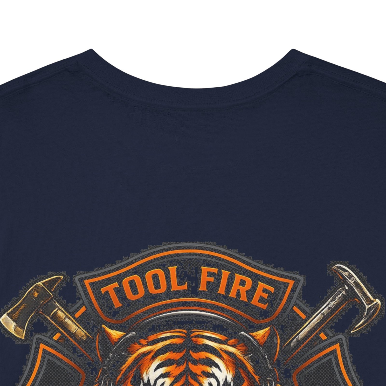 Tool Firefighter Tee — Tool Fire Tiger Graphic T-Shirt - Image 24