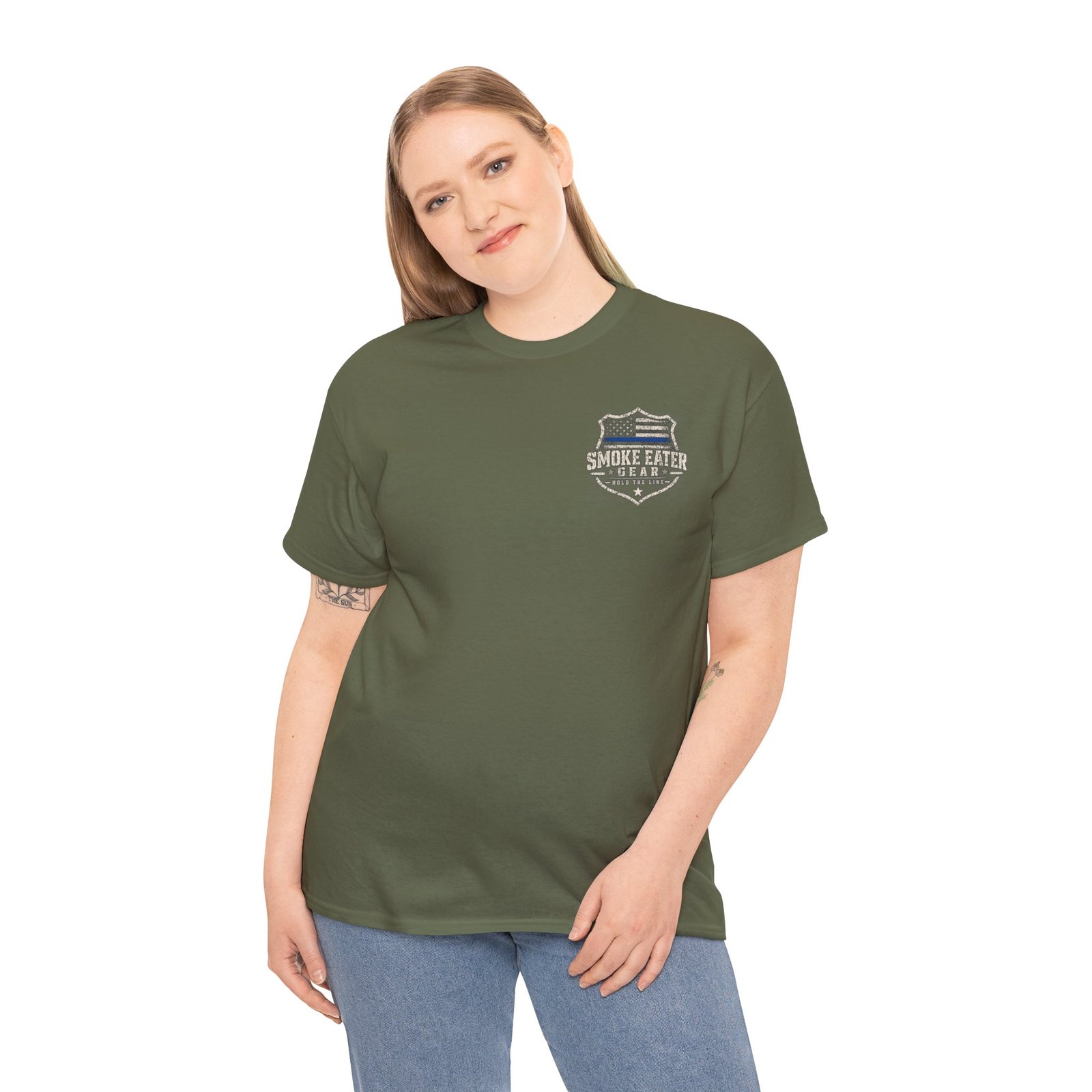 Smoke Eater Gear Hold The Line T-Shirt - Image 38