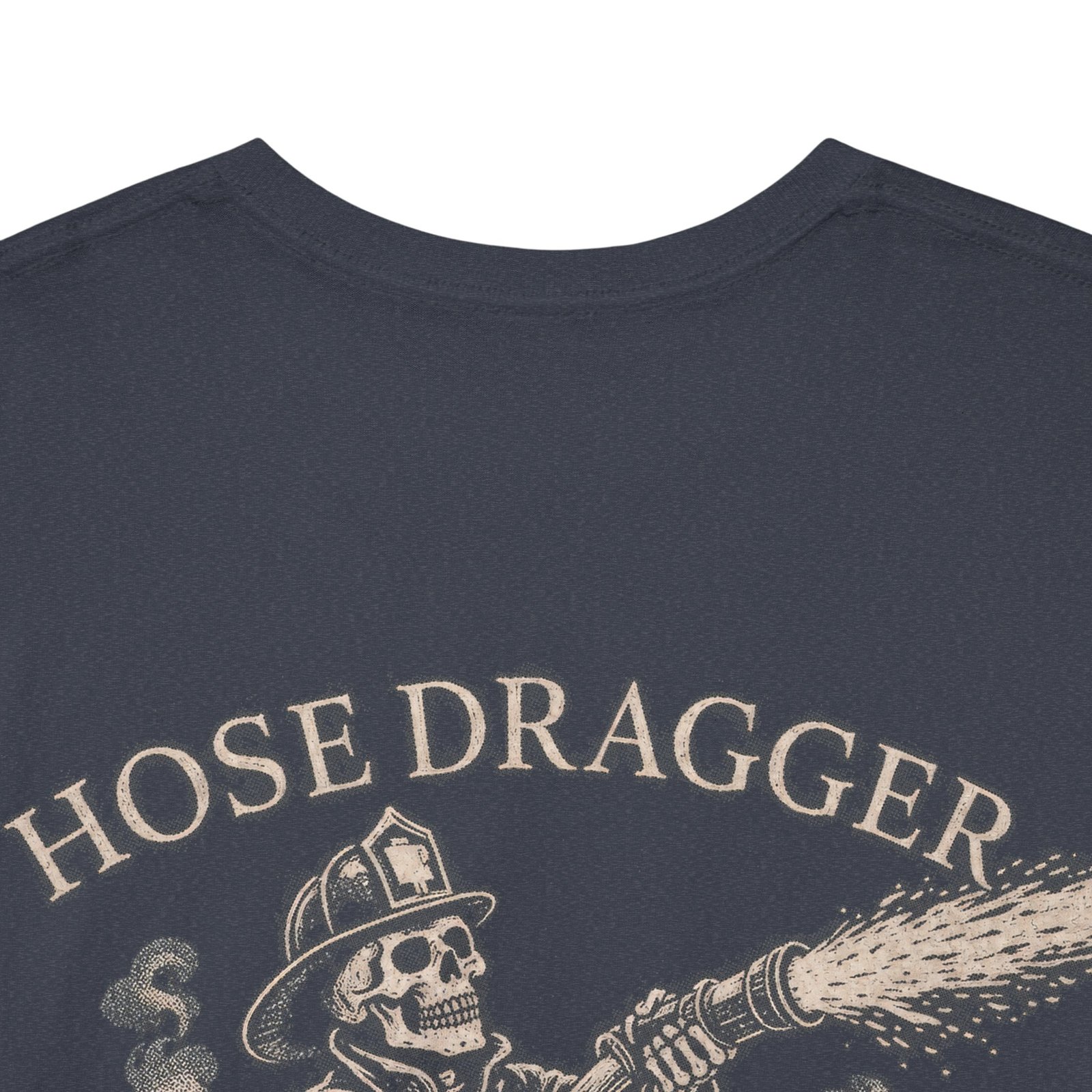 Smoke Eater Gear Hose Dragger Firefighter T-Shirt - Image 78
