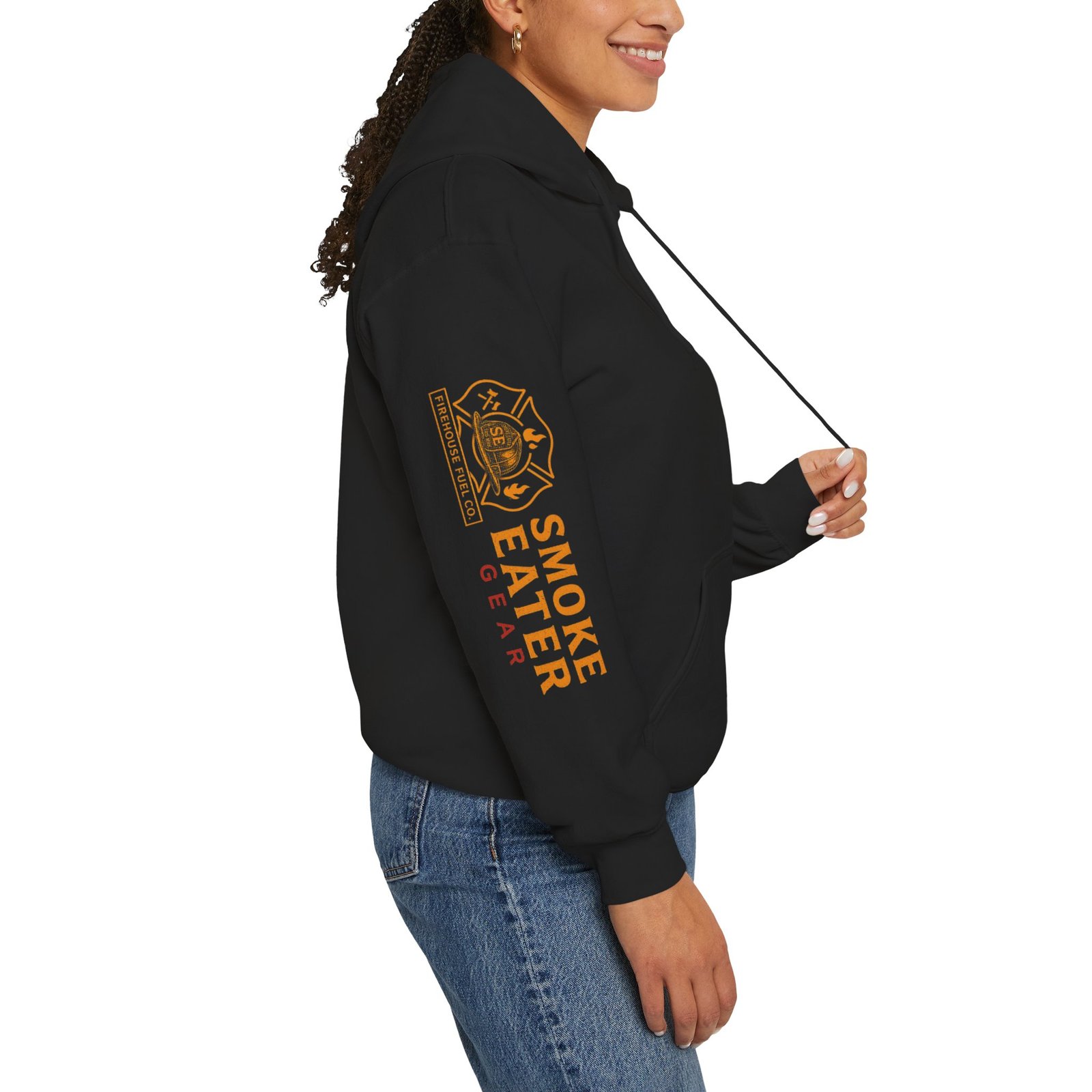 Smoke Eater Gear Thin Red Line Maltese Hoodie - Image 8