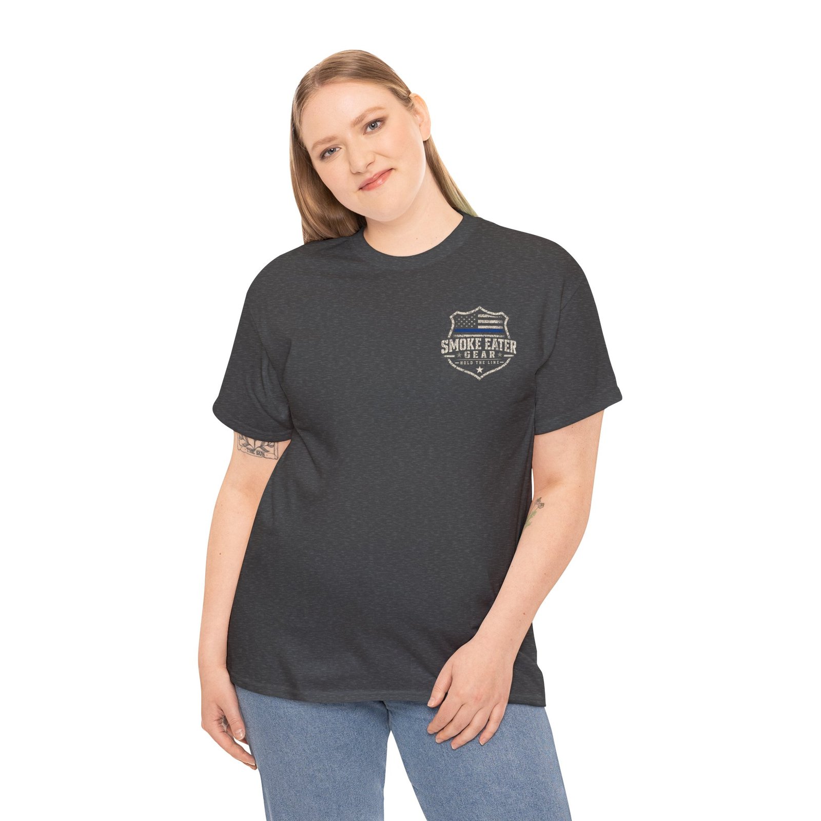 Smoke Eater Gear Hold The Line T-Shirt - Image 49