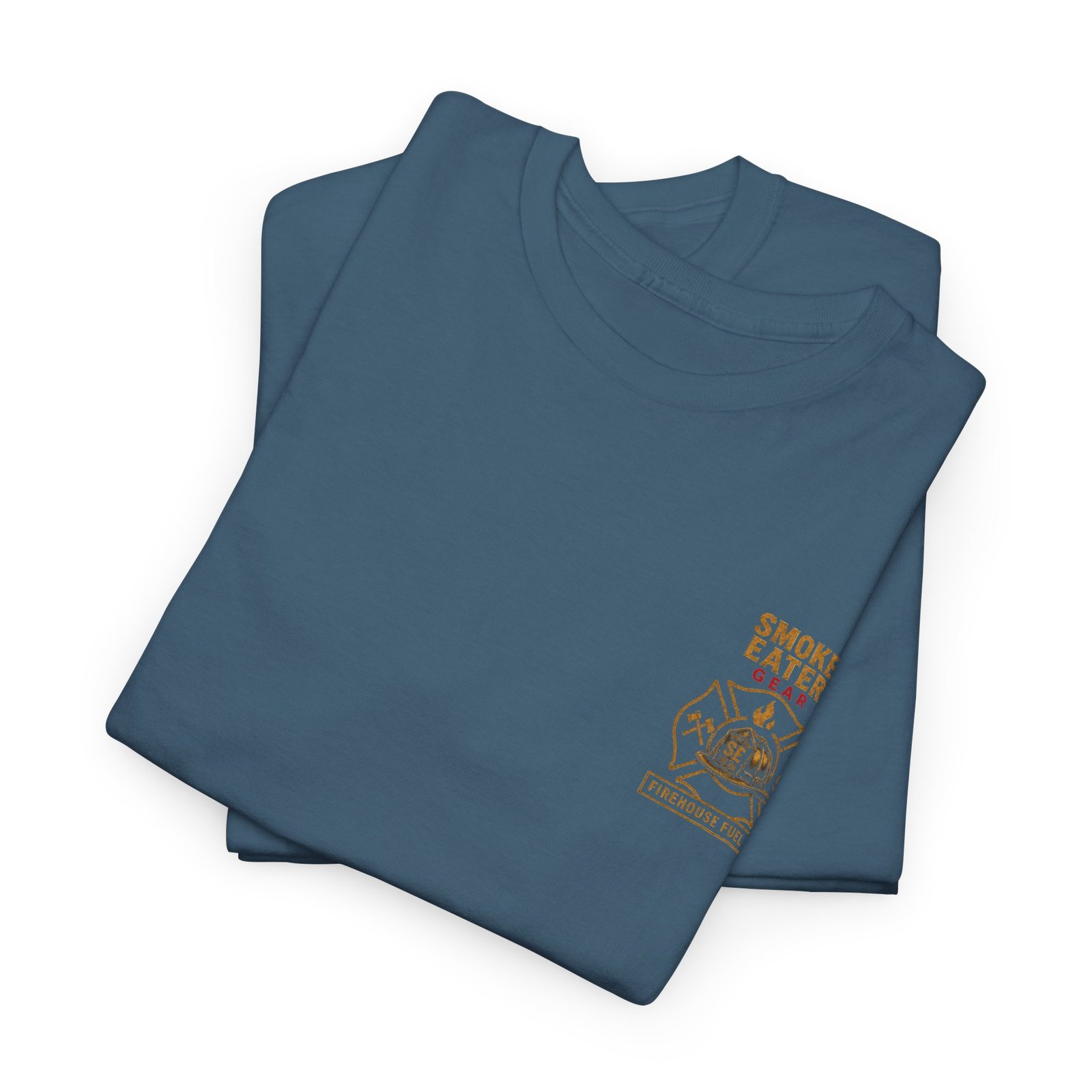 Smoke Eater Gear Hose Dragger Firefighter T-Shirt - Image 51
