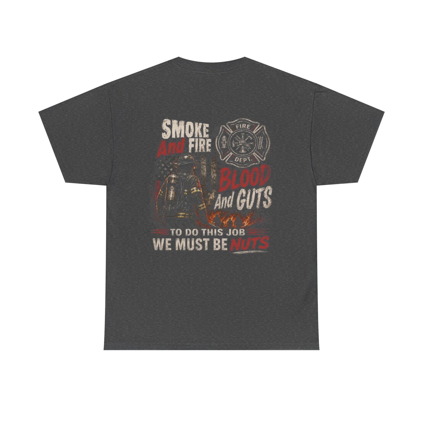 Smoke Eater Gear - Smoke, Fire, Blood and Guts T-Shirt - Image 43