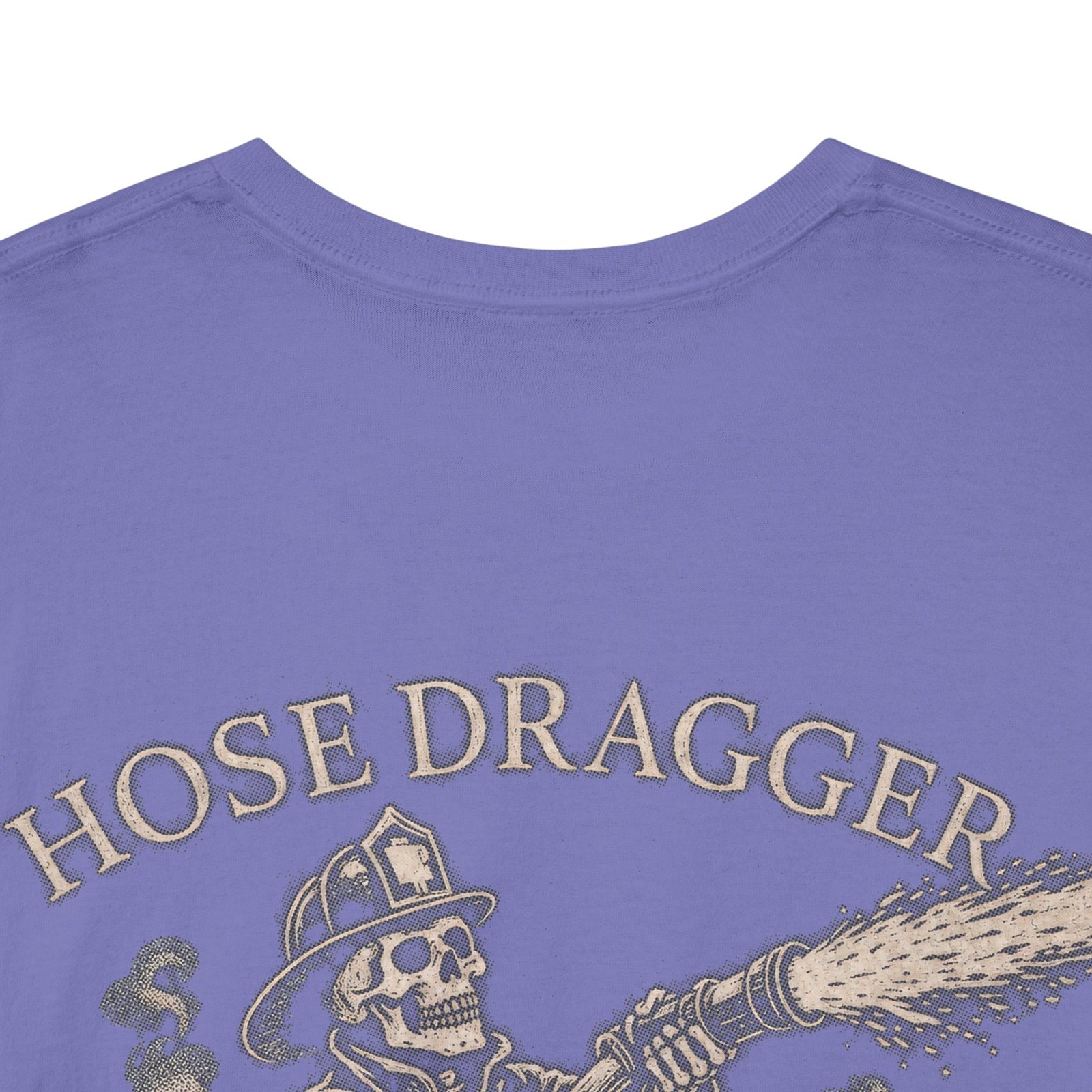 Smoke Eater Gear Hose Dragger Firefighter T-Shirt - Image 90