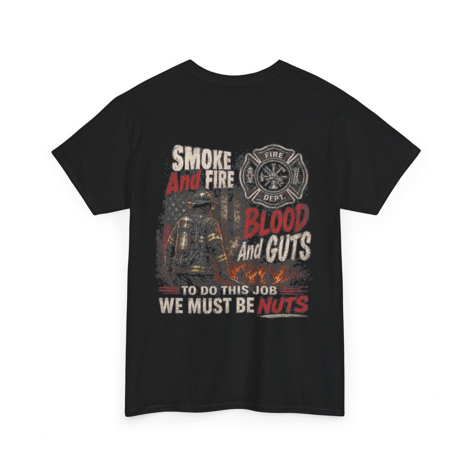 Smoke Eater Gear - Smoke, Fire, Blood and Guts T-Shirt - Image 2