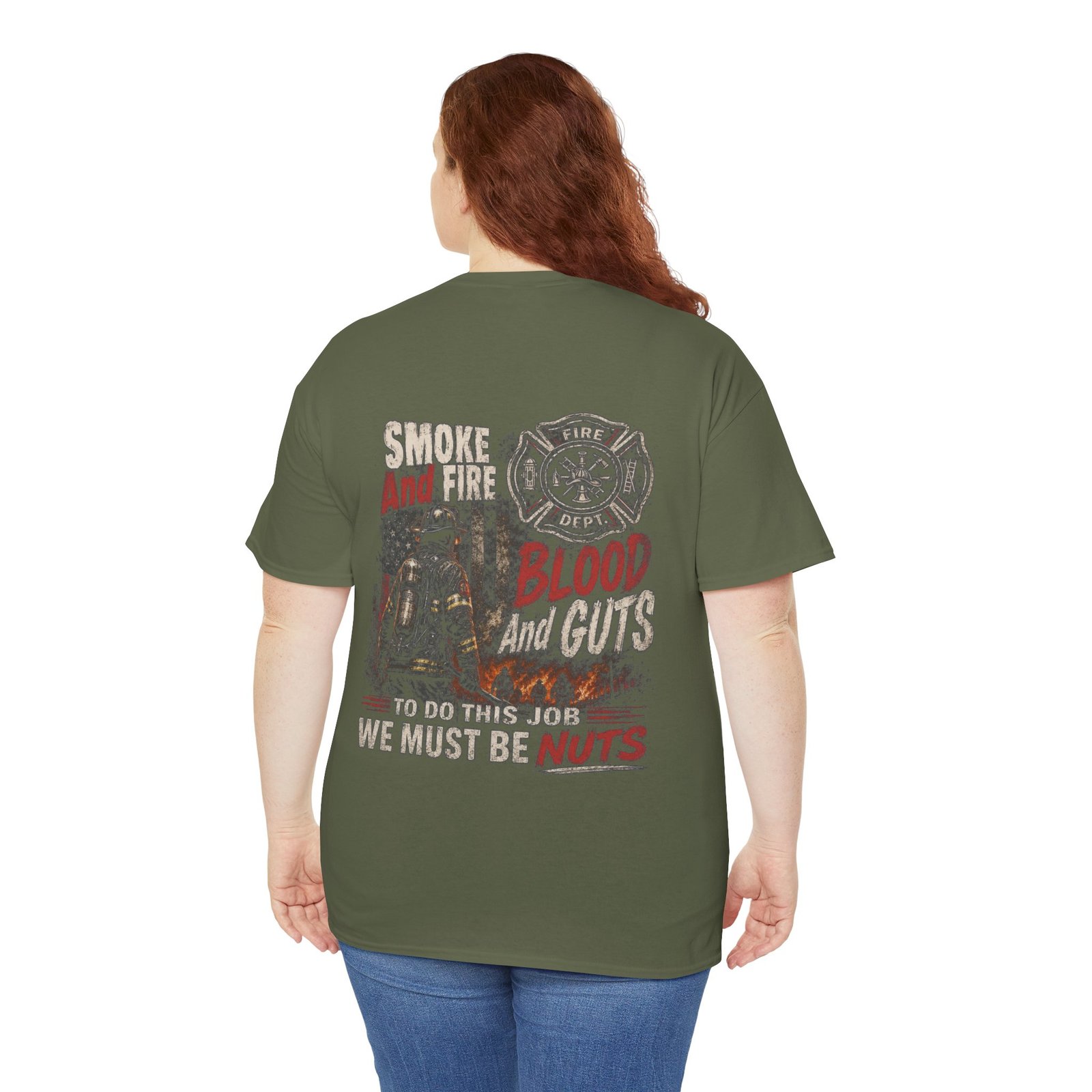 Smoke Eater Gear - Smoke, Fire, Blood and Guts T-Shirt - Image 30