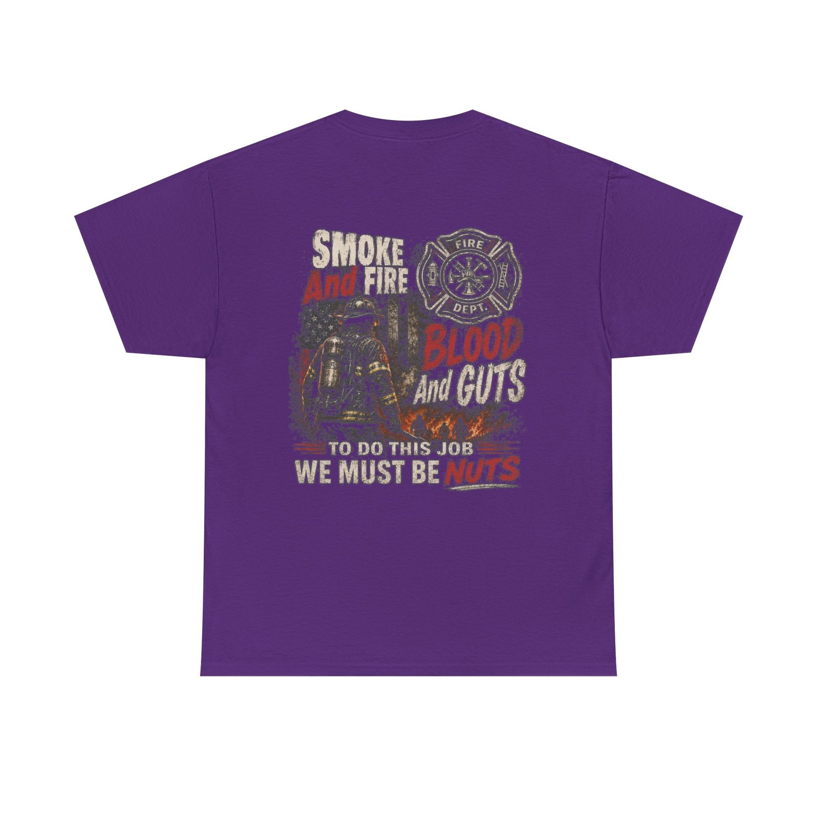 Smoke Eater Gear - Smoke, Fire, Blood and Guts T-Shirt - Image 76