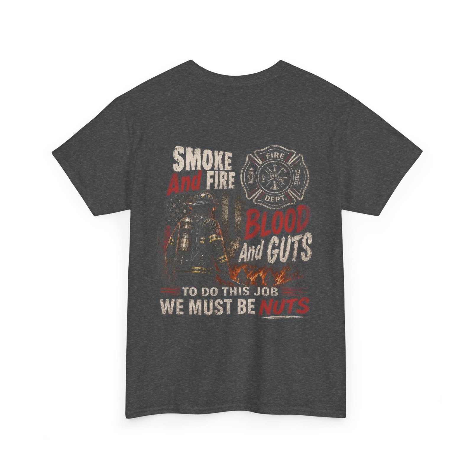 Smoke Eater Gear - Smoke, Fire, Blood and Guts T-Shirt - Image 35