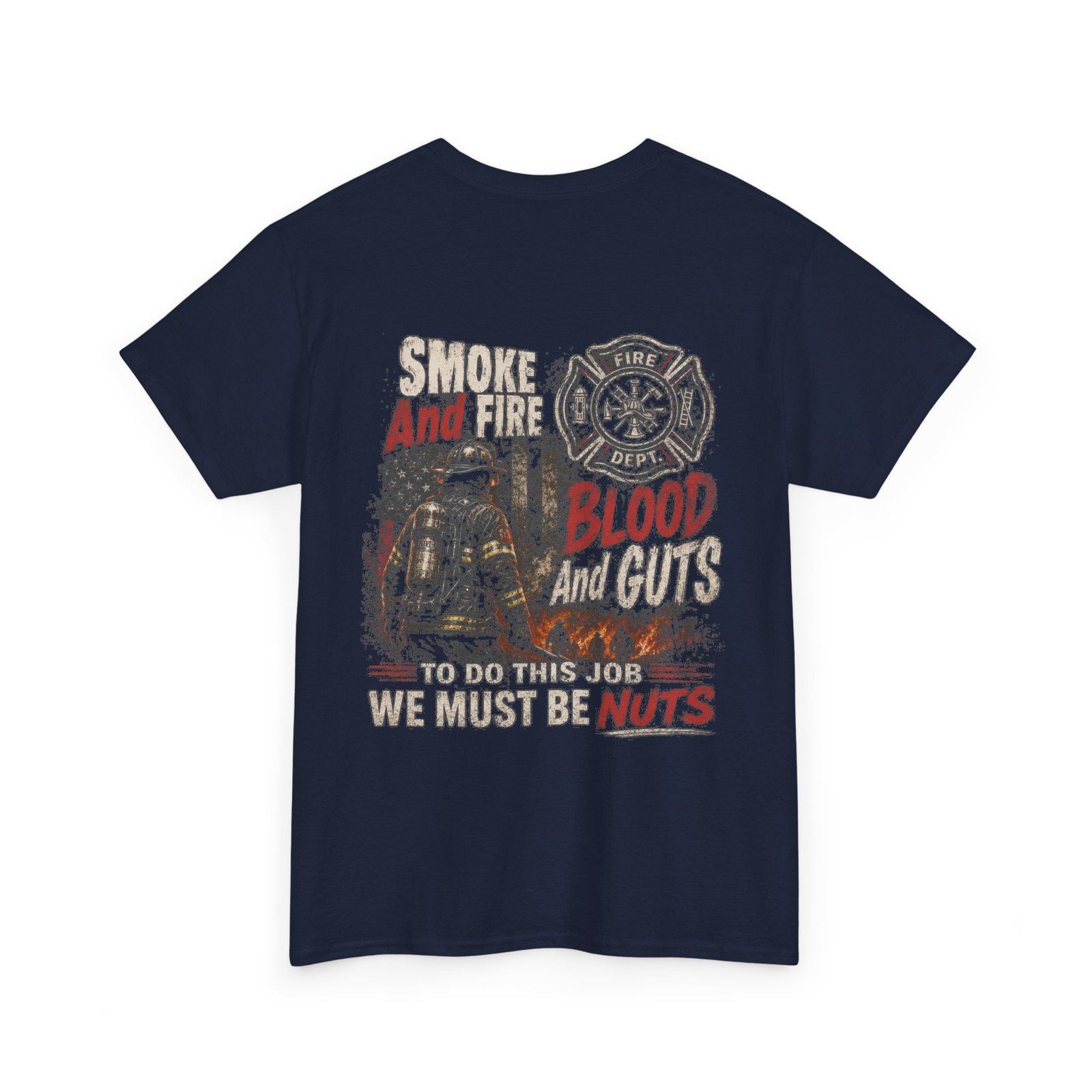 Smoke Eater Gear - Smoke, Fire, Blood and Guts T-Shirt - Image 46