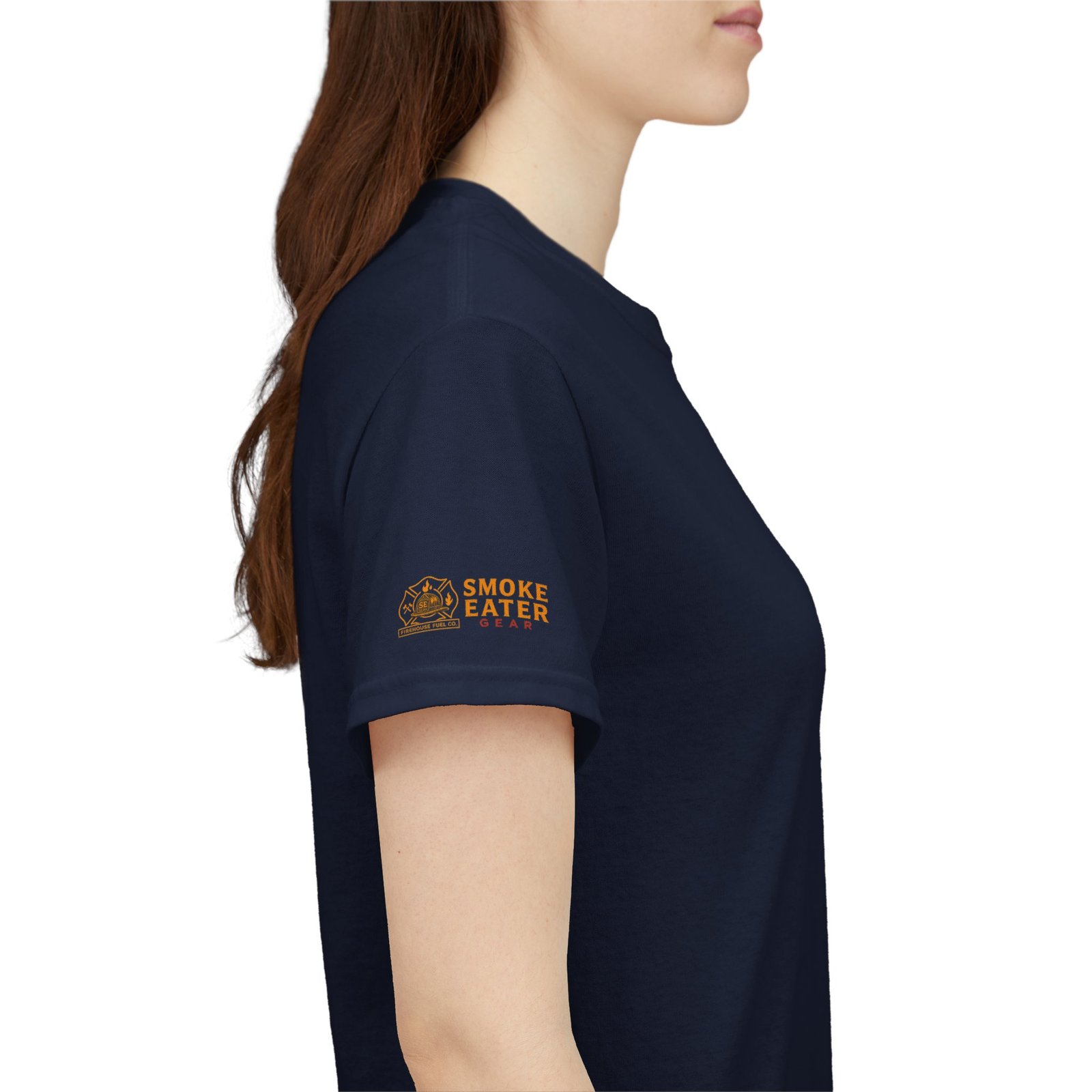 Smoke Eater Gear Hose Dragger Firefighter T-Shirt - Image 69