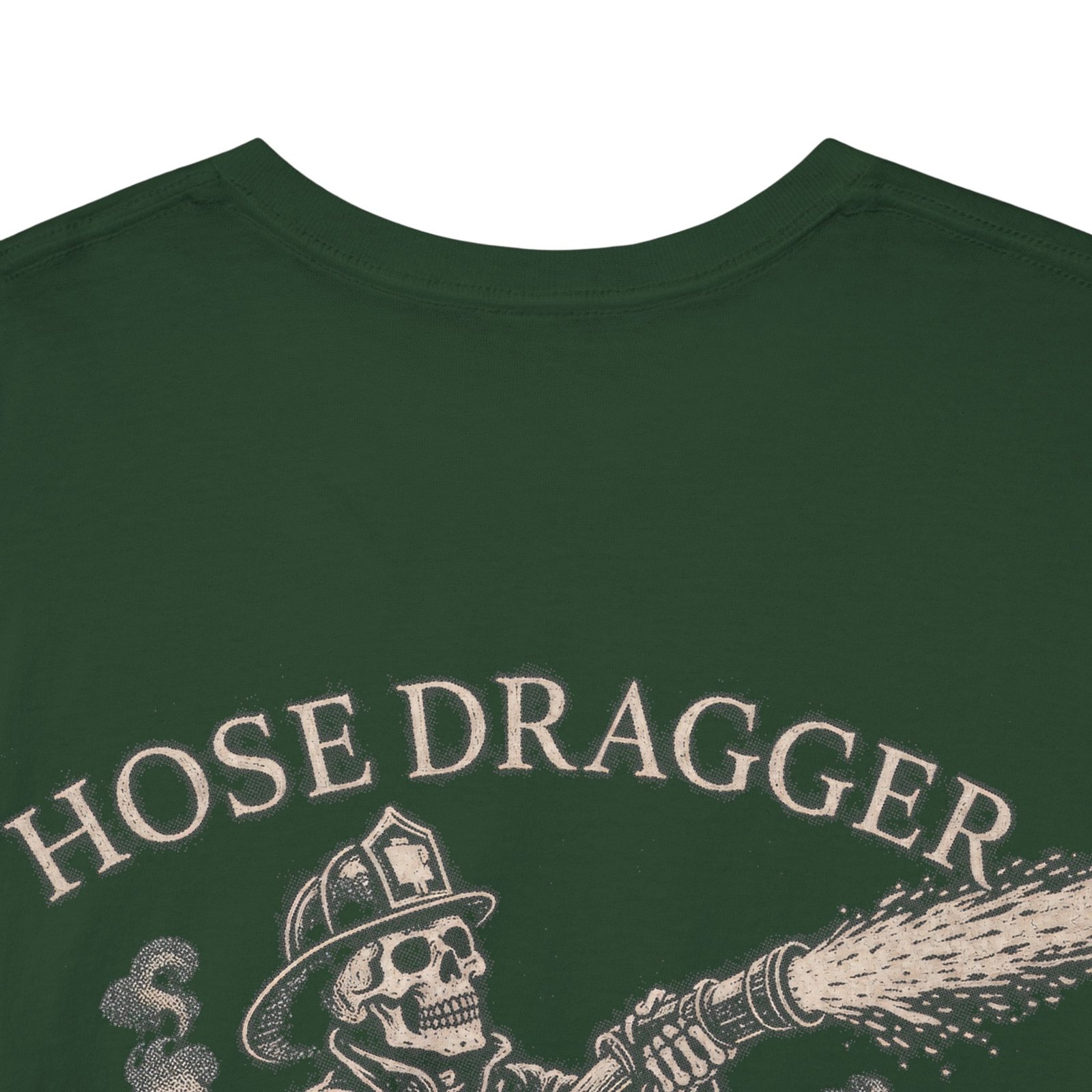 Smoke Eater Gear Hose Dragger Firefighter T-Shirt - Image 30