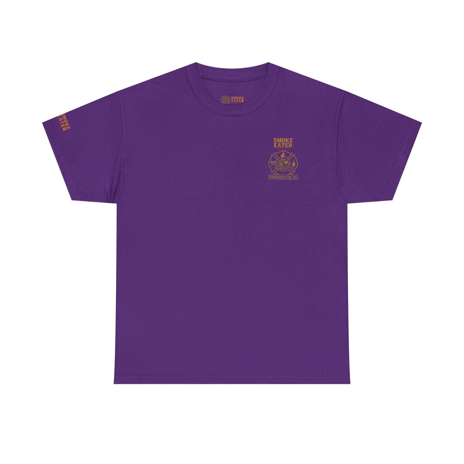 Smoke Eater Gear Hose Dragger Firefighter T-Shirt - Image 106