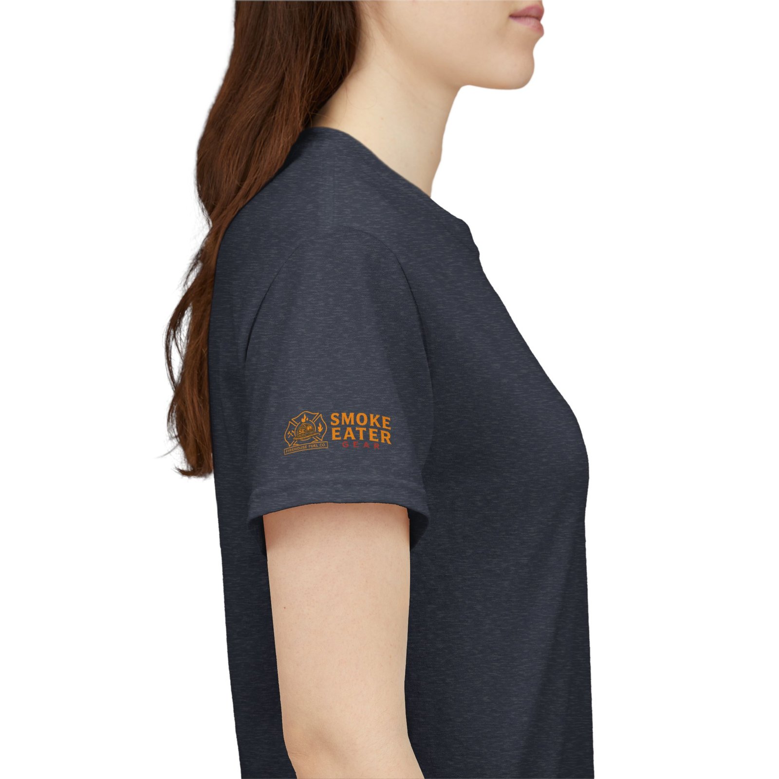 Smoke Eater Gear Hose Dragger Firefighter T-Shirt - Image 81