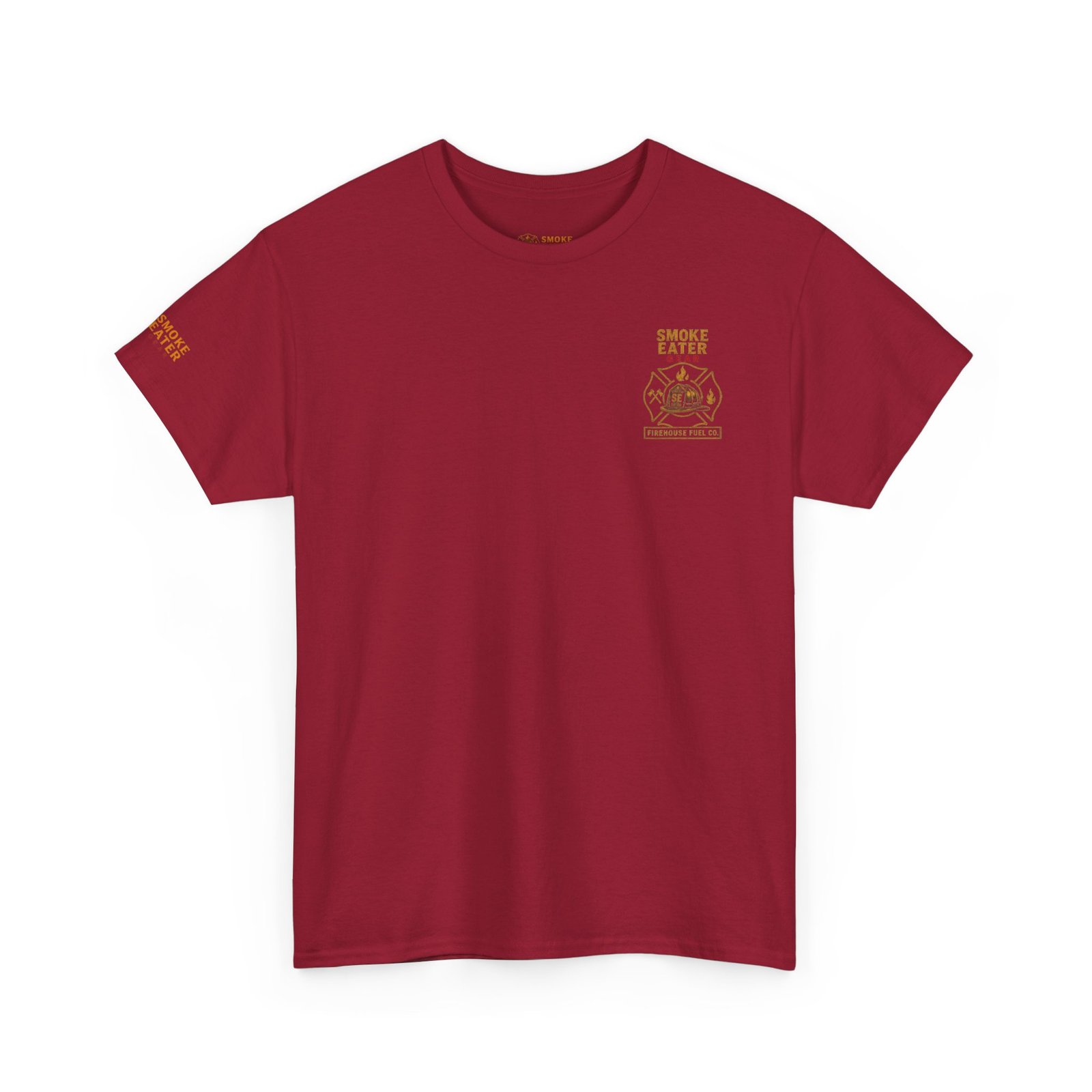 Smoke Eater Gear Hose Dragger Firefighter T-Shirt - Image 109