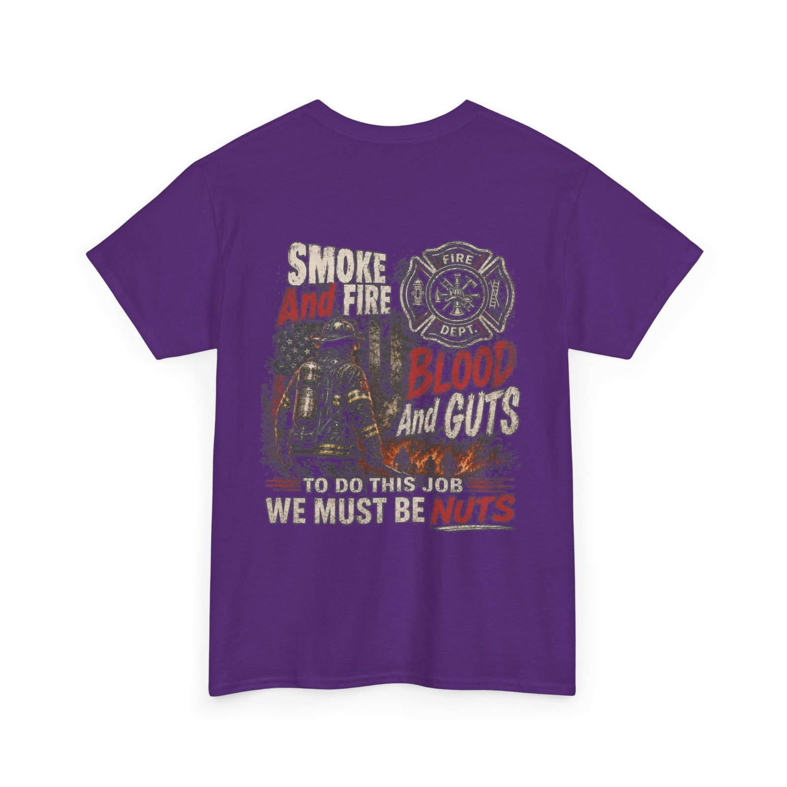 Smoke Eater Gear - Smoke, Fire, Blood and Guts T-Shirt - Image 68