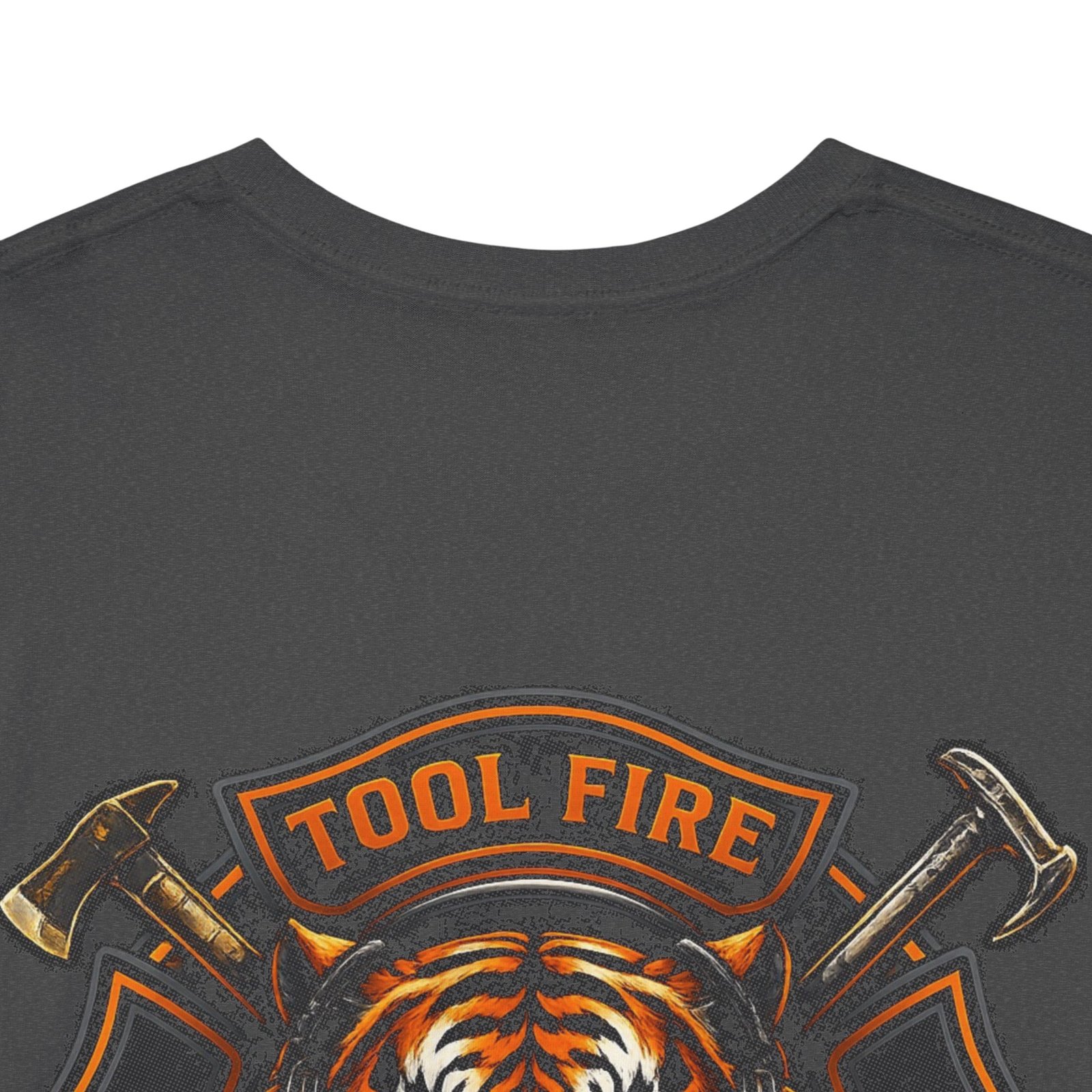 Tool Firefighter Tee — Tool Fire Tiger Graphic T-Shirt - Image 15