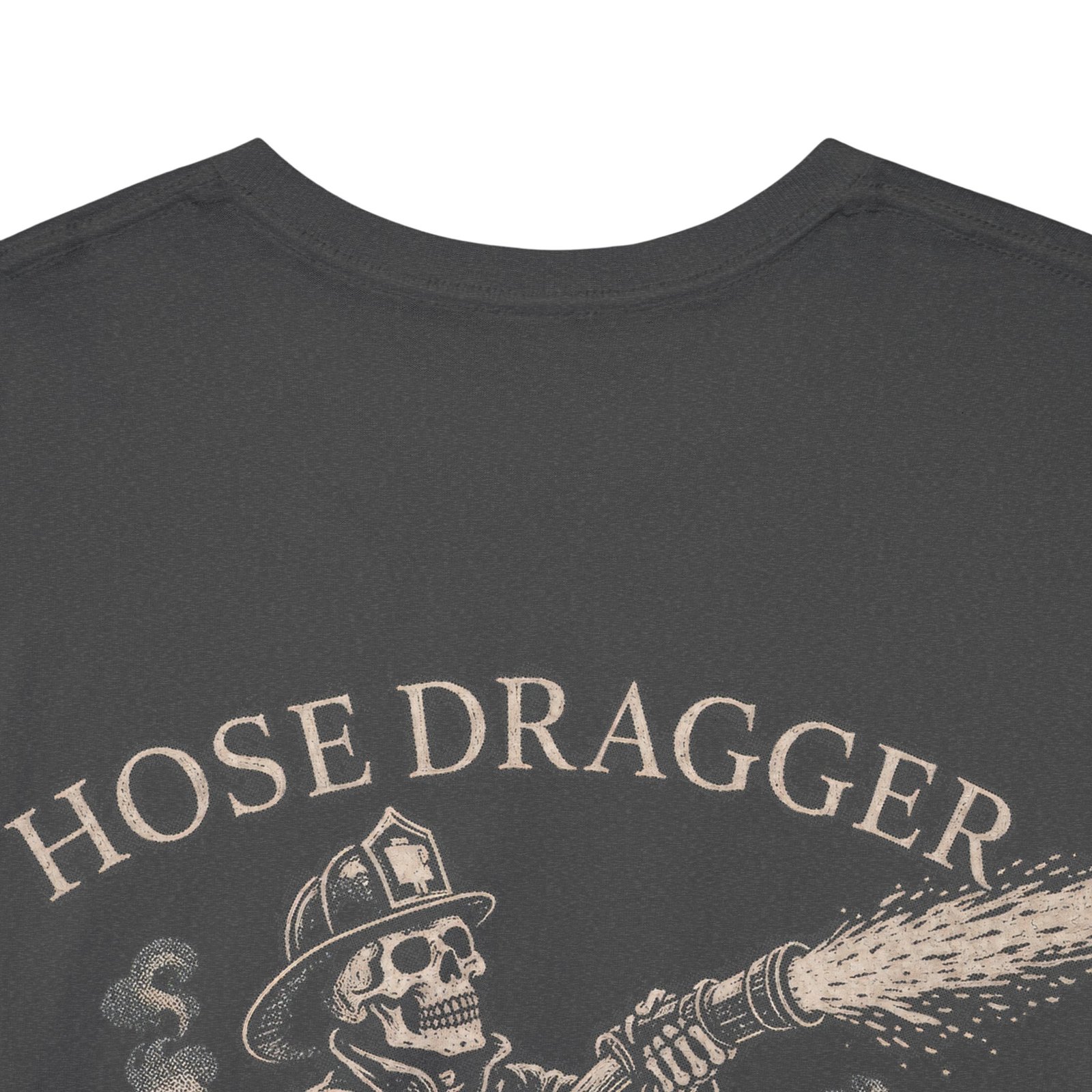 Smoke Eater Gear Hose Dragger Firefighter T-Shirt - Image 42