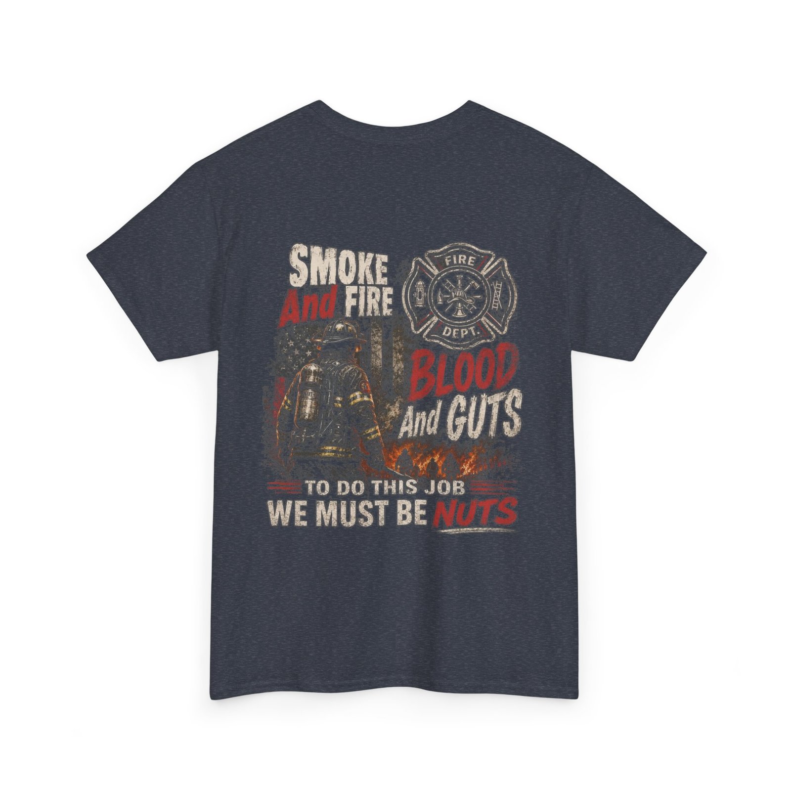 Smoke Eater Gear - Smoke, Fire, Blood and Guts T-Shirt - Image 57