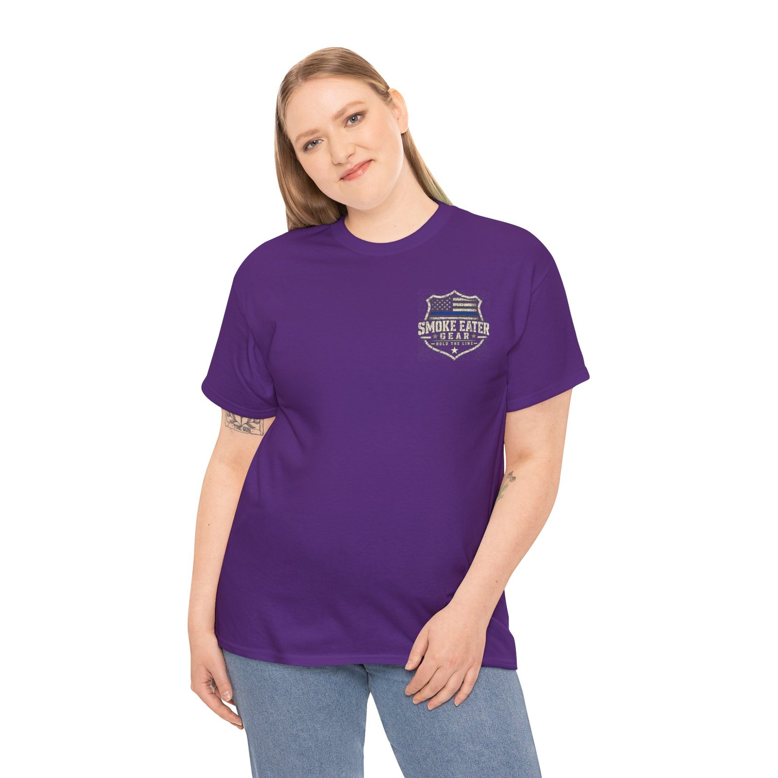 Smoke Eater Gear Hold The Line T-Shirt - Image 82