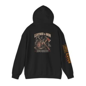 Smoke Eater Gear Leather & Iron Hoodie