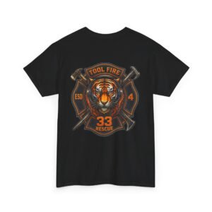 Tool Firefighter Tee — Tool Fire Tiger Graphic T-Shirt